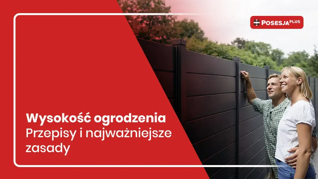Para planuje budowę ogrodzenia, sprawdzając jego maksymalną wysokość i zasady.